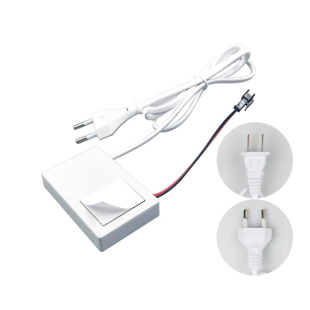 73*47*13mm Smart Bathroom Mirror Touch Switch with DC12V Output Voltage and LED Light