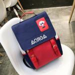 Female Korean students' schoolbags in the department of sen backpack are taken