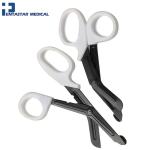 High quality surgical black/white professional scissors bandage scissors cutting