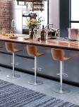 Hotel Restaurant Lift Swivel Bar Stool Light Luxury Home Bar Club Chairs