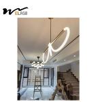 7000lm Restaurant Led Strip Chandelier Led Rope Chandelier 110~240V