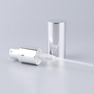 China 18mm 20mm Full Cap Silver Mist Fine Pump Sprayer For Cosmetic factory