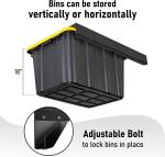 Carbon Steel Overhead Garage Storage Rack Ceiling Storage Racks Storage Bin