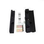 Aluminum Profile Sliding Door Pull Handle Lock For Residential And Commercial