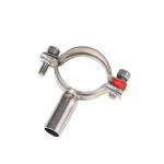 Round Head Code SS201304 Stainless Steel Tube Hanger Clamp 45mm Length with