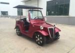 Red Color Classic Electric Cars , Club Car Presidential Golf Cart 4 Passenger