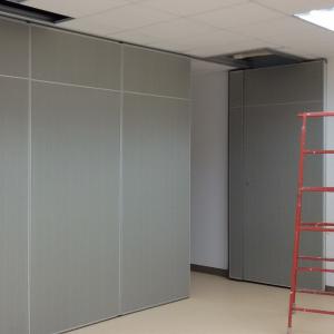 China Fabric Or Leather Surface Movable Walls Partitions Customized Color factory