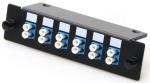 Pre Terminated FC Fiber Optic Patch Panel 12 Port LC Adapter Panel