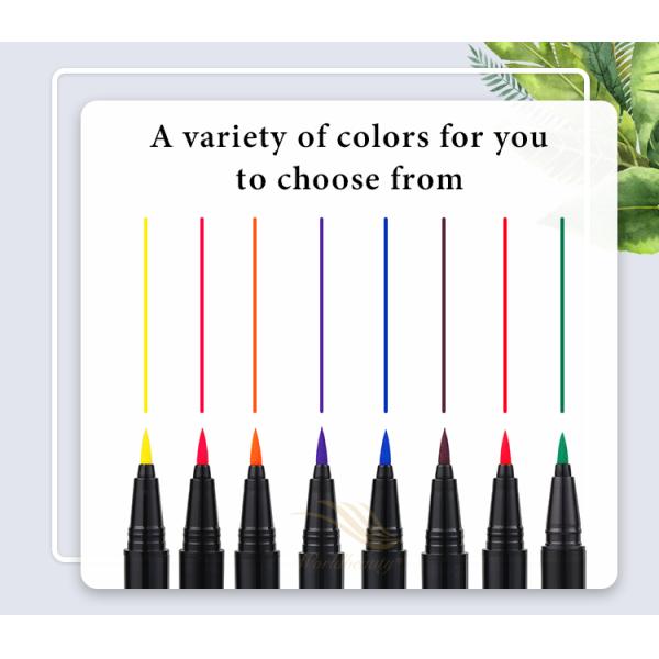 ODM 24 Hour Waterproof Eyeliner Mascara Herbal Liquid Glue Pen For Lashes