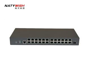 China 1.25Gbps 16 Port MDU ONU 1 PON port 16 * 10 / 100M RJ45 ports For HD Video Monitoring factory