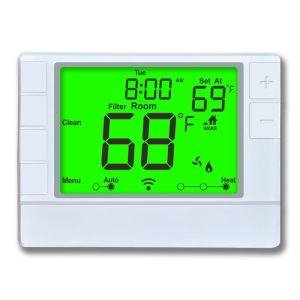 Coiiwsei LCD Digital Display Wired Room Thermostat with Non-programmable