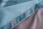 300TC Viscose Cotton Jacquard 4Pcs Bedding Sets for Comfortable Sleeping