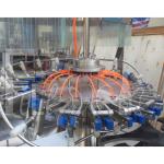 2000BPH Non Soda Soft Drink Filling Line , Rinsing Filling Capping Machine