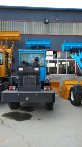 China Durable Frame 2 Ton 1 CBM Front End Wheel Loader Bucket Capacity 1.0cbm factory
