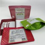 Sour belt metallic color print Aluminum Foil Bags For Spices Powder Weed Herb