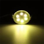 Outdoor LED Pixel Point Light Aluminum Channel Profile Track 50mm Diameter IP67