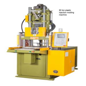 VERTICAL 80 Ton Plastic Injection Molding Machine CE ISO9001
