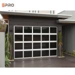 Smart Sectional Aluminum Garage Door 8x7 Clear Parts Glass Material