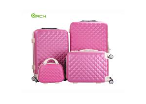 China Lightweight Multistage Handle Expandable Hard Sided Roller Bag factory
