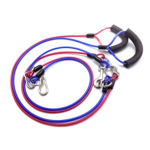 China Multifuncional Heavy Duty Wire Dog Leash Pet Collar Rope Strong TPU Coated factory