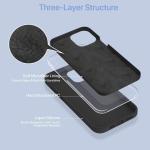 Liquid Silicone Case,Gel Rubber Full Body Protection Shockproof Drop Protection