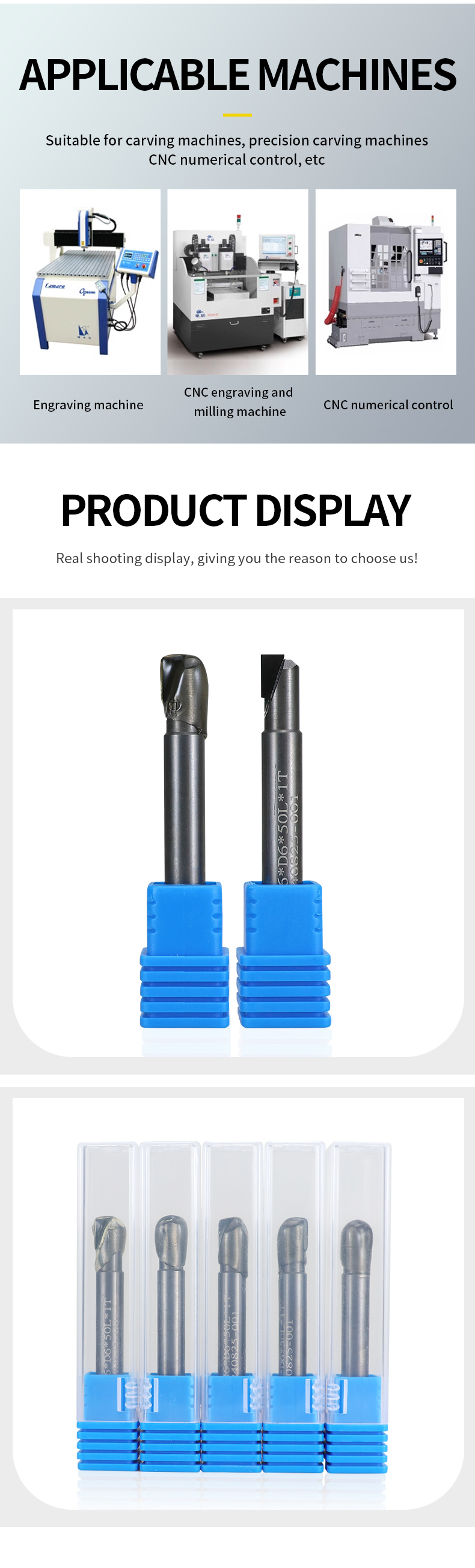 Granite Jade Stone Drill Bit 3 4 Flute Gravestone Carving Stone Milling Cutter