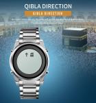 1734 Premium Men's Jam Tangan Watches Muslim Azan Uhr Qibla Direction Watch Al