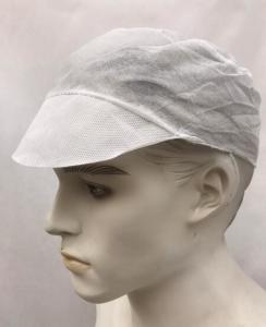 China Waterproof SBPP PP Disposable Snood Caps , Surgical Disposable Hats 9-16g factory