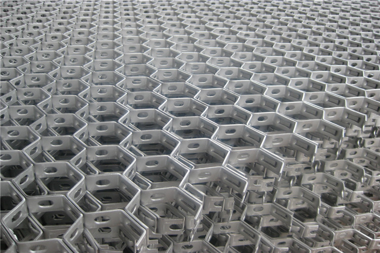 2mm Hexmesh Refractory Hex Grid And Flex Metal Refractory Lining