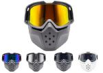 Full Face Construction Safety Glasses , Prescription PPE Glasses ABS Raw Frame