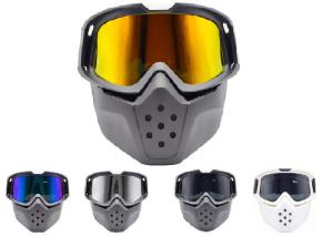 China Full Face Construction Safety Glasses , Prescription PPE Glasses ABS Raw Frame factory