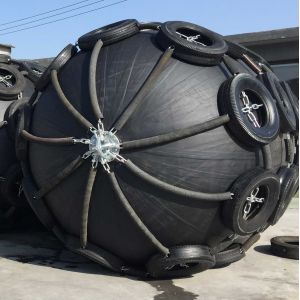 China Natural Rubber Pneumatic Yokohama Ship Fenders With Chain And Tire on sale