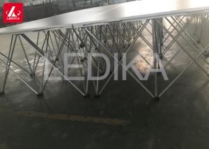 China Foldable 3'X 3' Modular Pop Up Stage For Wedding Advertising Exhibition factory