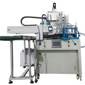 China 1200 Print/Hour Fully Automatic Screen Printing Machine For Stationery Ruler factory