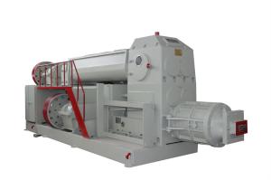 China Double Stage Hard Plastic Vacuum Extruder Machine 20000-35000 Pcs/Hour factory