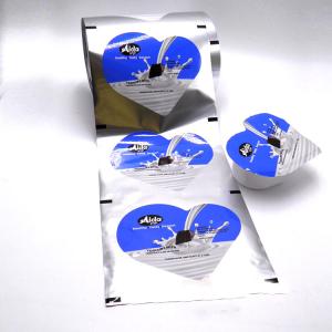 China 1000mm 1550mm Aluminum Foil Bottle Cap Alloy 8011 Flashing Roll PE Film factory