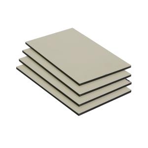 China Grey Sturdy PVDF Aluminum Composite Panel Sheet Thermal Resistant factory