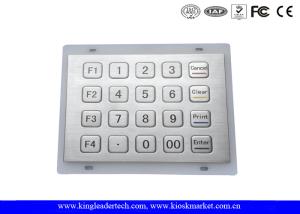 China USB keyboard numeric keypad 5x4 Matrix , IP65 outdoor keypad WaterProof on sale