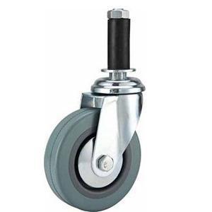 China 02-Grey PVC/Rubber caster factory