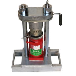 China 500g/Batch 3kg/H Manual Hydraulic Oil Press Machine Small Jack Type 70kg factory