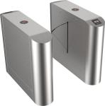 304 Stainless Steel High Security Automatic Flap Barrier Gate Turnstile With IC