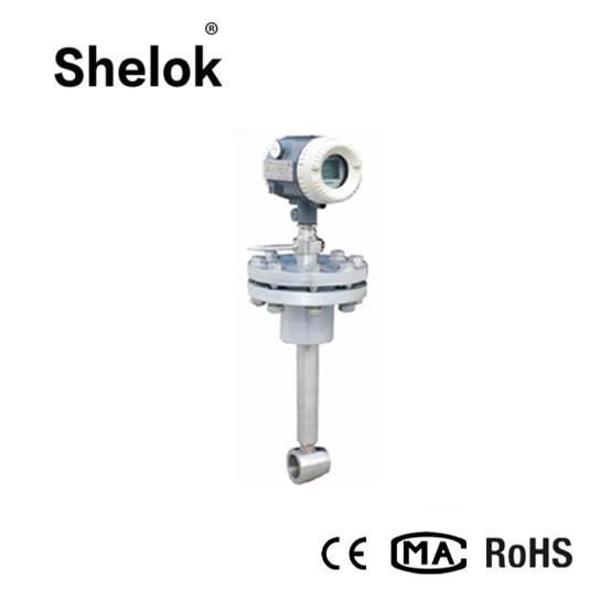 China Insert 4-20ma IP65 RS485 water gas liquid steam vortex flow meter factory