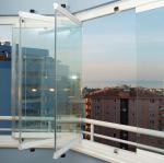 Building Folding Sliding Glass Doors Frameless Slide And Fold Doors Energy