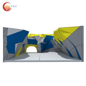 China Children Bouldering Rock Climbing Wall Different Slope Angles customized on sale