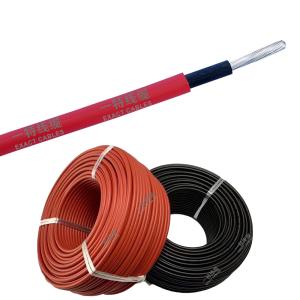 China UV Resistant TC Inner Conductor 6mm2 10mm2 1000V PV Cable for Long-lasting PV Power factory