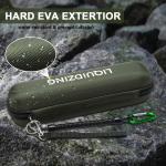 Filter Straw Travel Carry Case Hardshell Green Customized