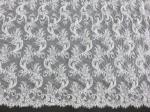 Elegant Cord Viscose Chantilly Lace / Embroidered Lace Fabric
