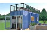 Topshaw Customized Prefabricated House Modular Shipping Container Homes 40 feet