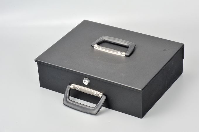 OEM Metal Cash Box , Modern Office Powder Euro Coin Collection Safes