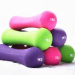 Multifunctional 0.75KG Bone Shaped Dumbbells Gym Professional Equipment